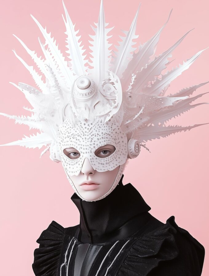 Avant-Garde Headpiece and Mask Avant-Garde Headpiece and Mask