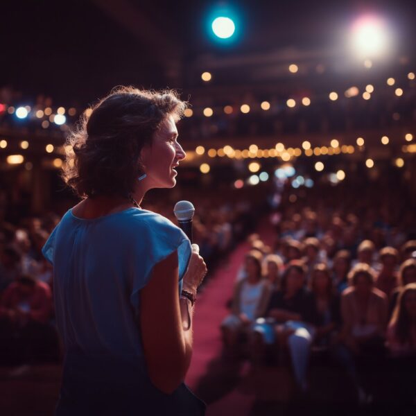 Speaker on Stage